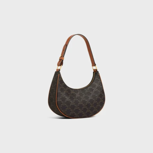 Ava Bag in Triomphe Canvas and calfskin