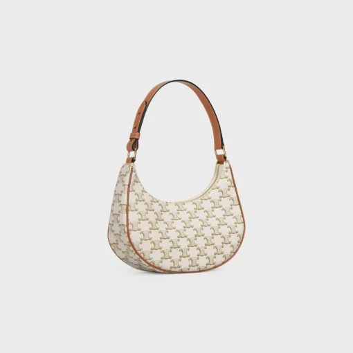 Ava Bag in Triomphe Canvas and calfskin