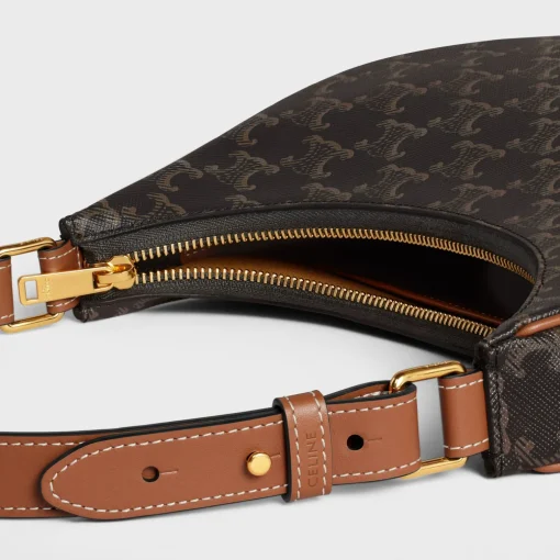 Ava Bag in Triomphe Canvas and calfskin