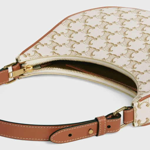Ava Bag in Triomphe Canvas and calfskin