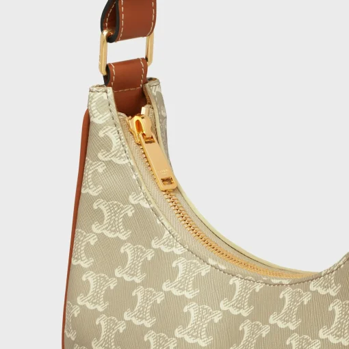 Ava Bag in Triomphe Canvas and calfskin