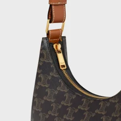 Ava Bag in Triomphe Canvas and calfskin