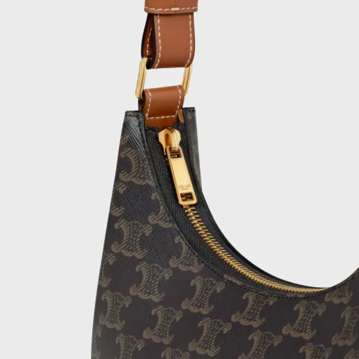 Ava Bag in Triomphe Canvas and calfskin