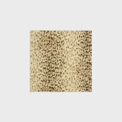 bandana in triomphe leopard silk jacquard