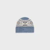 beanie in triomphe fair isle wool