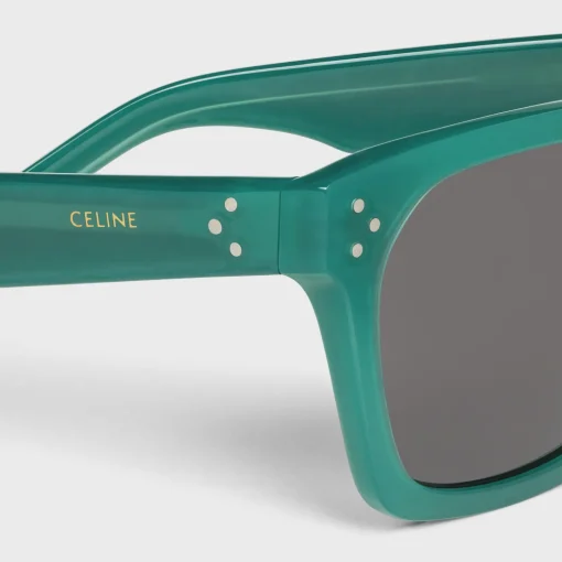 Black Frame 45 Sunglasses in Acetate