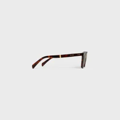 Black Frame 44 Sunglasses in Acetate with Metal