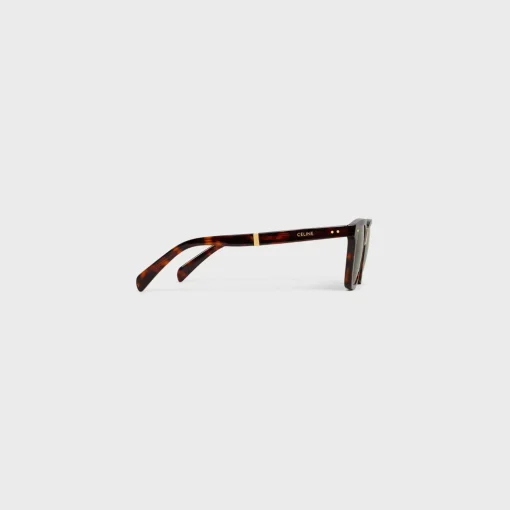 Black Frame 44 Sunglasses in Acetate with Metal