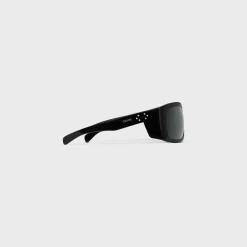 Black Frame 54 Sunglasses in Acetate