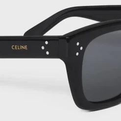 Black Frame 41 Sunglasses in Acetate