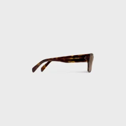 Black Frame 55 Sunglasses in Acetate
