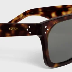 Black Frame 45 Sunglasses in Acetate