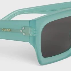 Black Frame 53 Sunglasses in Acetate