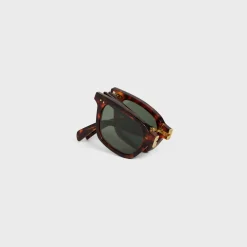 Black Frame 44 Sunglasses in Acetate with Metal