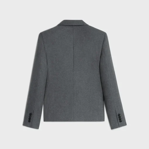 Campbell jacket in flannel twill