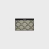 Card holder in TRIOMPHE CANVAS AND CALFSKIN