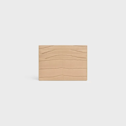 CARD HOLDER TRIOMPHE in NILOTICUS CROCODILE
