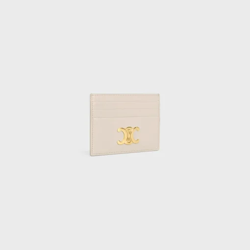 CARD HOLDER TRIOMPHE in Shiny calfskin