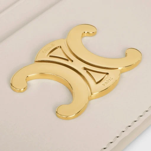 CARD HOLDER TRIOMPHE in Shiny calfskin