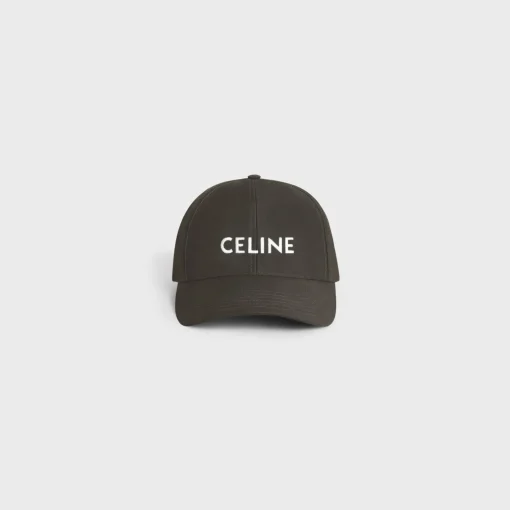 celine baseball cap in cotton