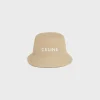 celine bucket hat in cotton gabardine