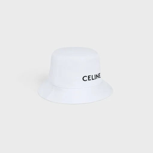celine bucket hat in cotton