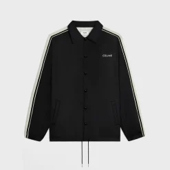 celine coach jacket in nylon