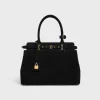 CELINE CONTI BAG in SUEDE CALFSKIN