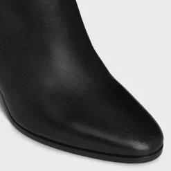 CELINE GARANCE TRIOMPHE STRAP HIGH BOOT in CALFSKIN