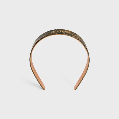 Celine Headband in Acetate and Steel