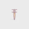Celine Large Snap Hair Clip in Acetate and Steel