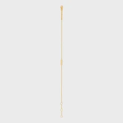 Celine Line Bracelet in Yellow Gold and Diamonds