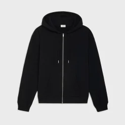 celine loose hoodie in COTTON FLEECE