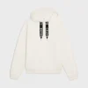 celine loose hoodie IN COTTON FLEECE
