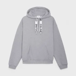 CELINE LOOSE HOODIE IN COTTON FLEECE