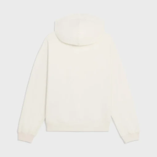 celine loose hoodie IN COTTON FLEECE