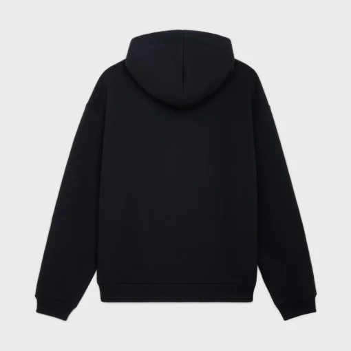 CELINE LOOSE HOODIE IN COTTON FLEECE
