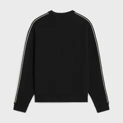 celine loose sweatshirt in cotton fleece