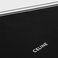 celine loose sweatshirt in cotton fleece