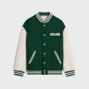 celine loose teddy jacket in textured wool