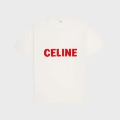celine loose T-shirt in cotton jersey