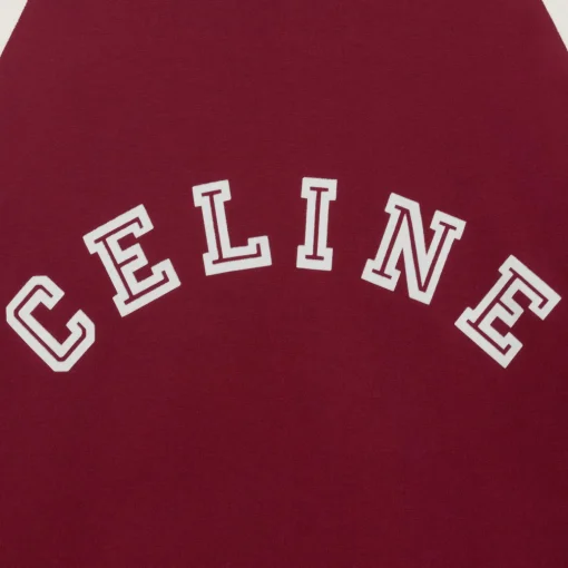 celine loose t-shirt in cotton jersey