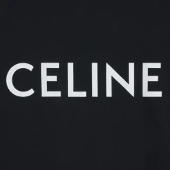 CELINE LOOSE T-SHIRT IN COTTON JERSEY