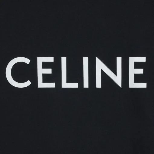 CELINE LOOSE T-SHIRT IN COTTON JERSEY