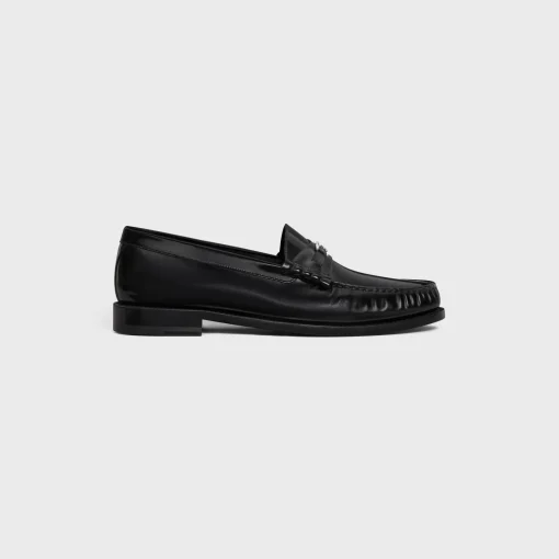 CELINE LUCO Triomphe Loafer in POLISHED BULL