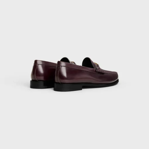 CELINE LUCO Triomphe Loafer in POLISHED BULL