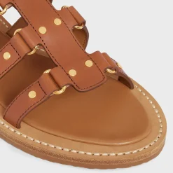 CELINE LYMPIA GLADIATOR SANDAL in CALFSKIN