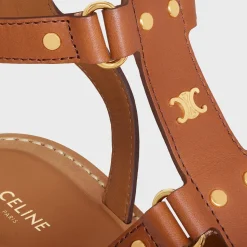 CELINE LYMPIA GLADIATOR SANDAL in CALFSKIN
