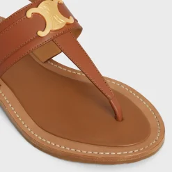 CELINE LYMPIA TRIOMPHE THONG in CALFSKIN
