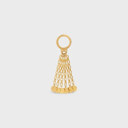 CELINE MEDALS CHARM in Brass